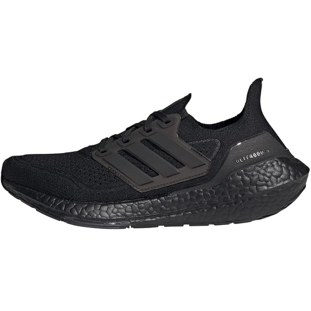 adidas Women's Ultraboost 21 Running Shoe- Color: Black/Black/Black- Size 9.5